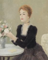Dietz Edzard, (German, 20th century), Portrait of a Woman (Mrs. Selz), 1939