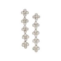 TIFFANY & CO., DIAMOND AND PLATINUM 'LACE' DROP EARRINGS