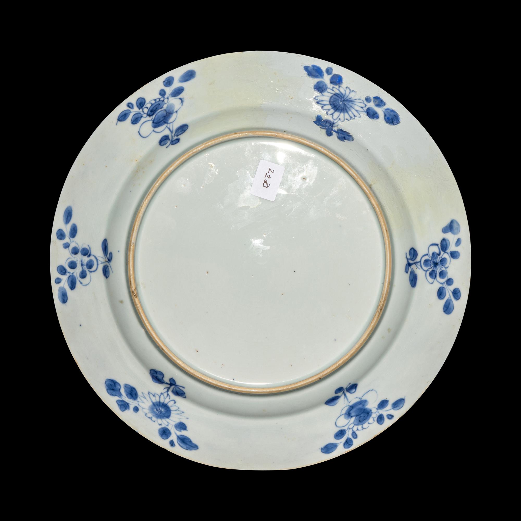 Seven Chinese Porcelain Plates, 18th Century 清中期 賞盤七件