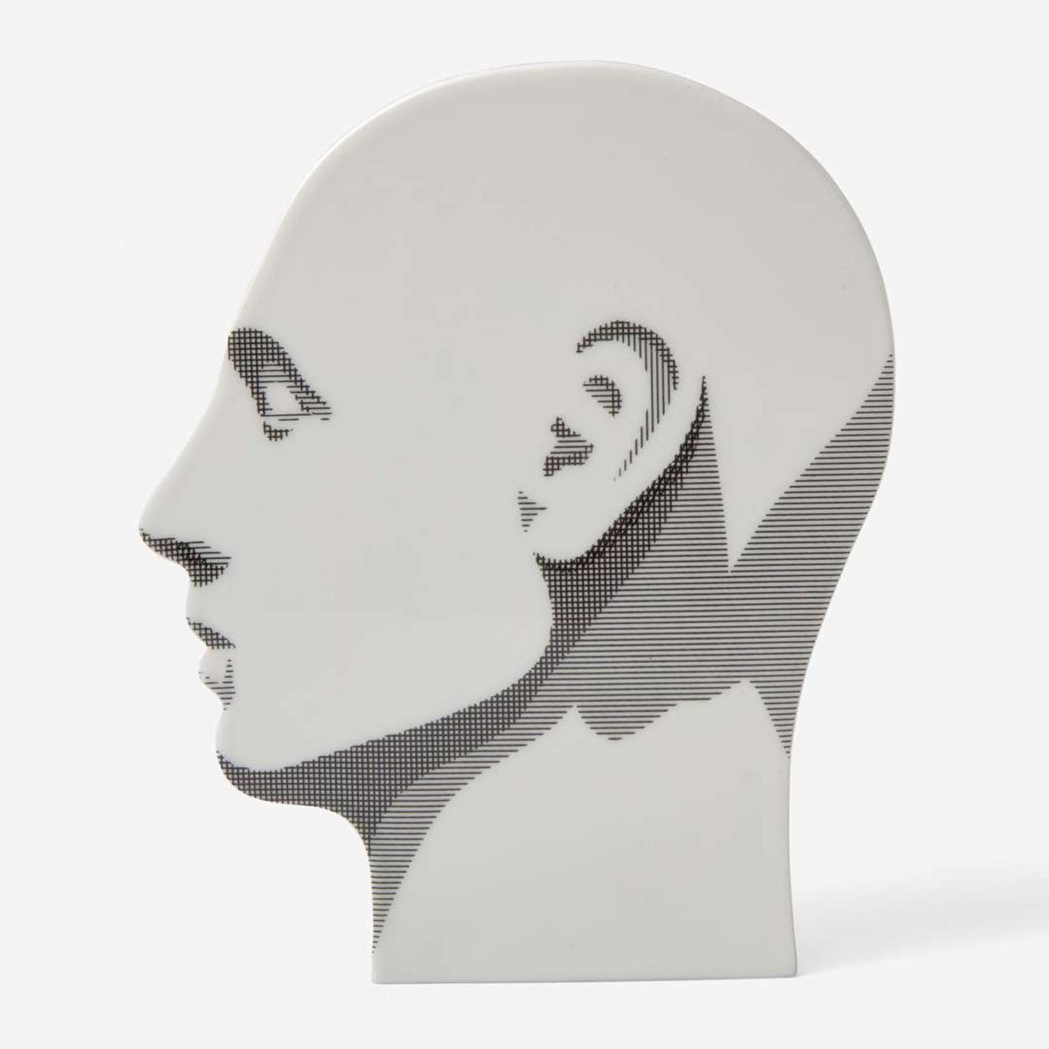A Wedgwood Sculptural Group Titled "Jungian Shadow II" Designed by Glenys Barton (b 1944) UK, circa 1977