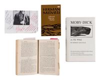 MELVILLE, Herman (1819-1891). Moby-Dick. Edited by Harrison Hayford and Hershel Parker . New York: W. W. Norton & Co., [1967]. 8vo, original wrappers (covers detached, handling wear). Norton Critical Edition.