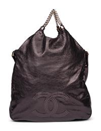Chanel, Large Perforated Leather Tote