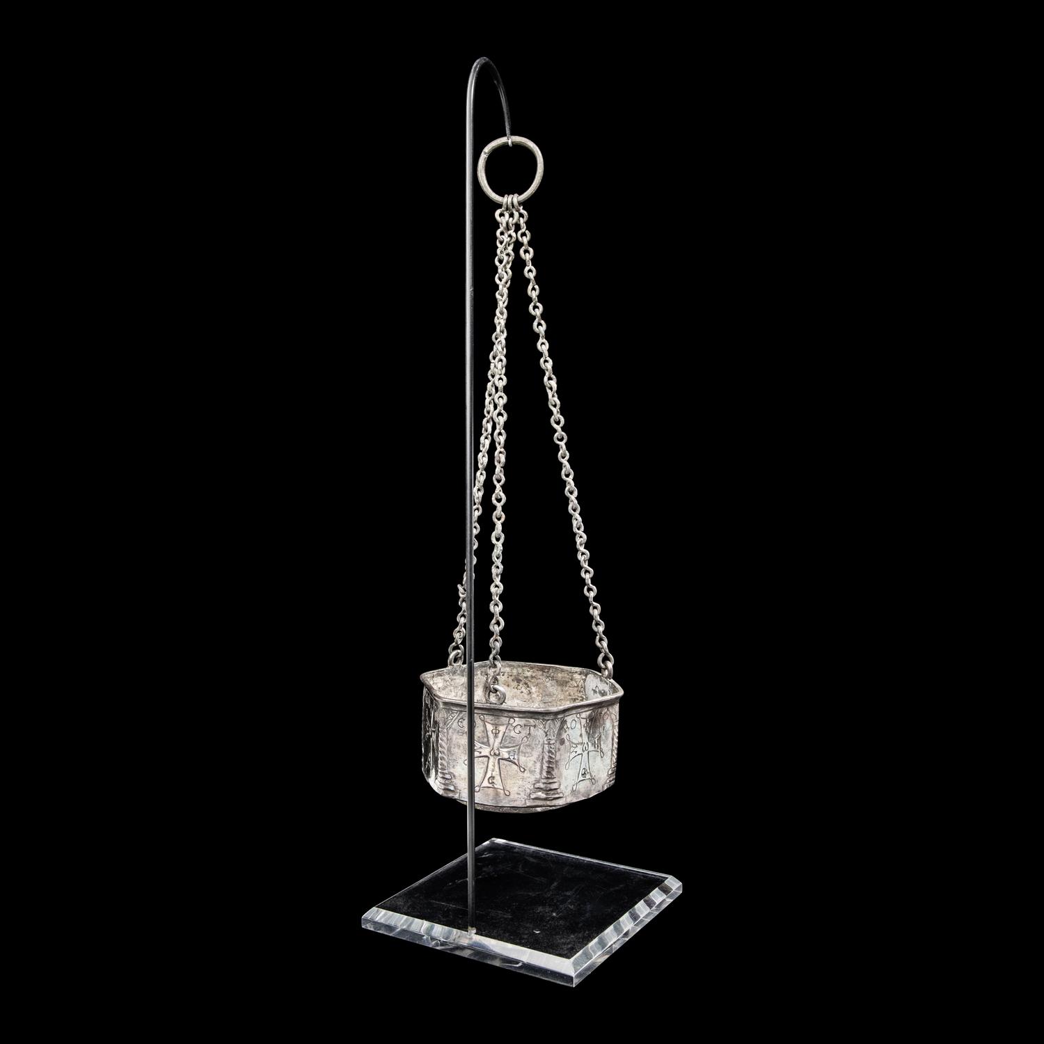 A Byzantine Silver Censer