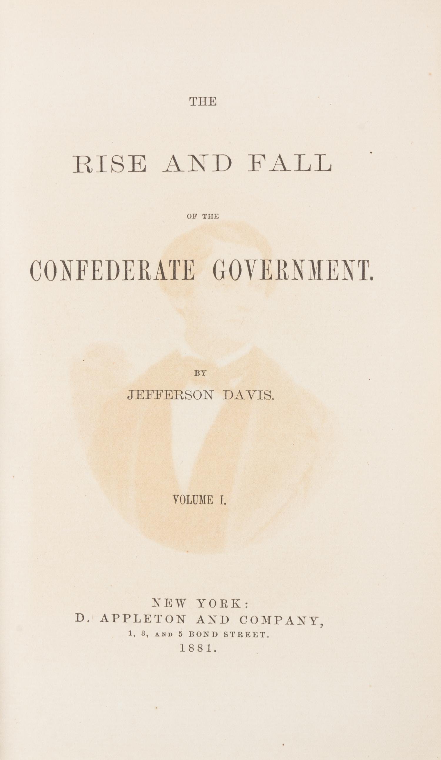 DAVIS, Jefferson (1808-1898)