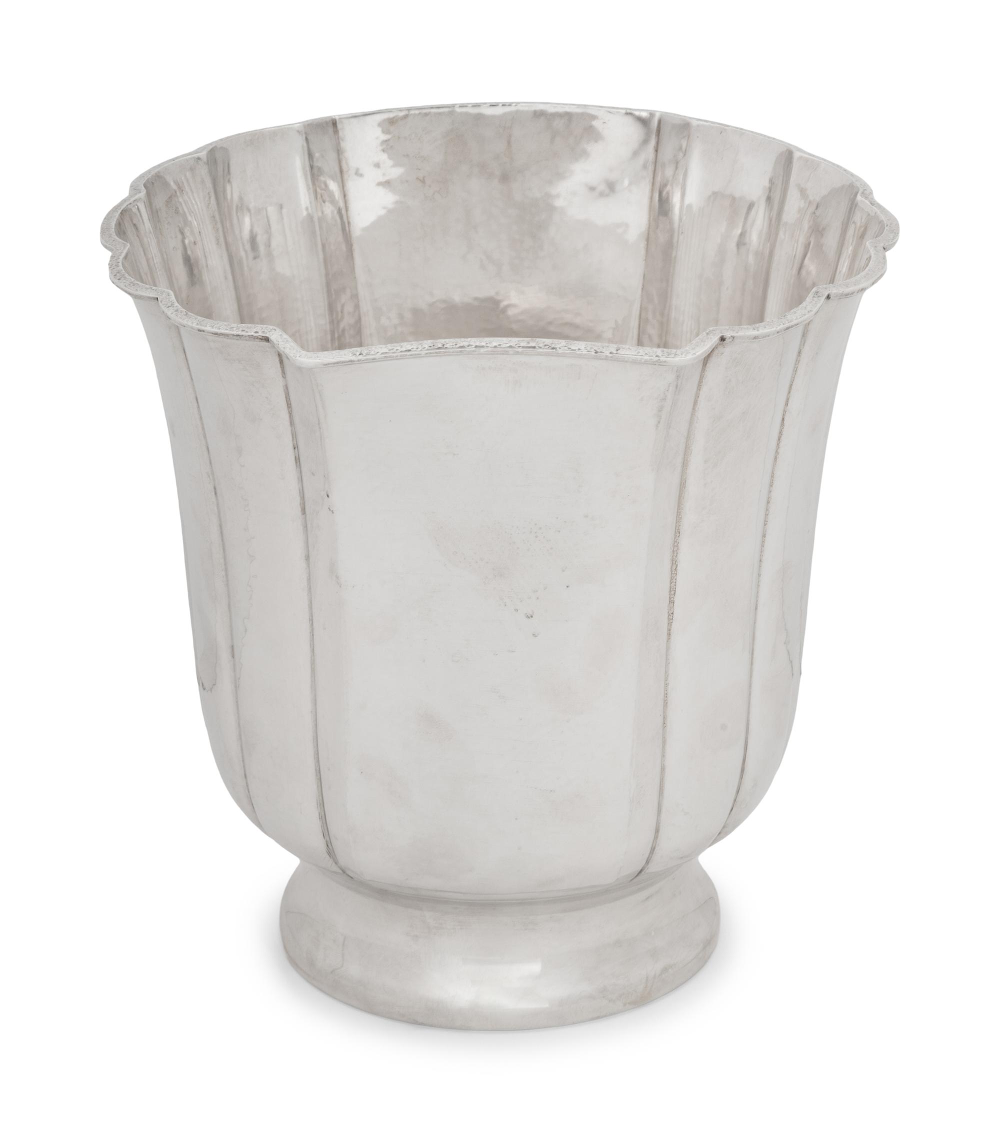A Buccellati Silver Vase