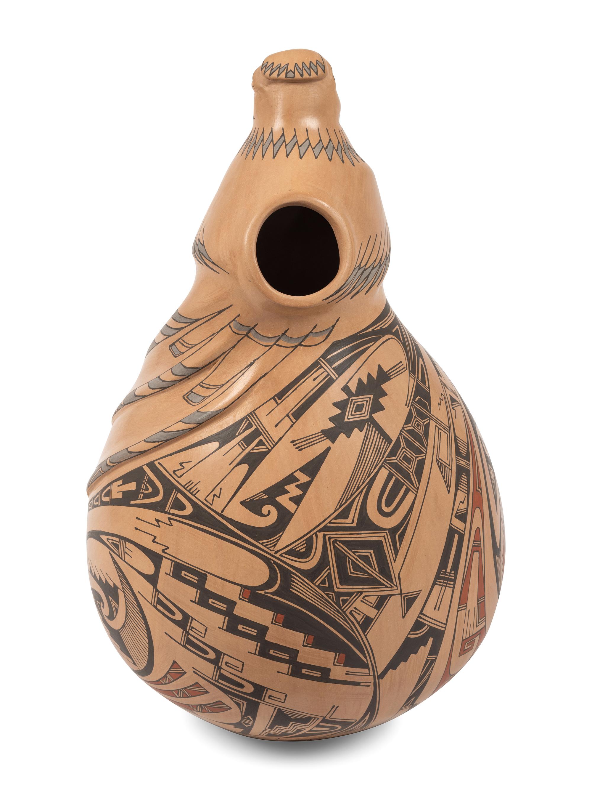 Sculptural Pottery Vase