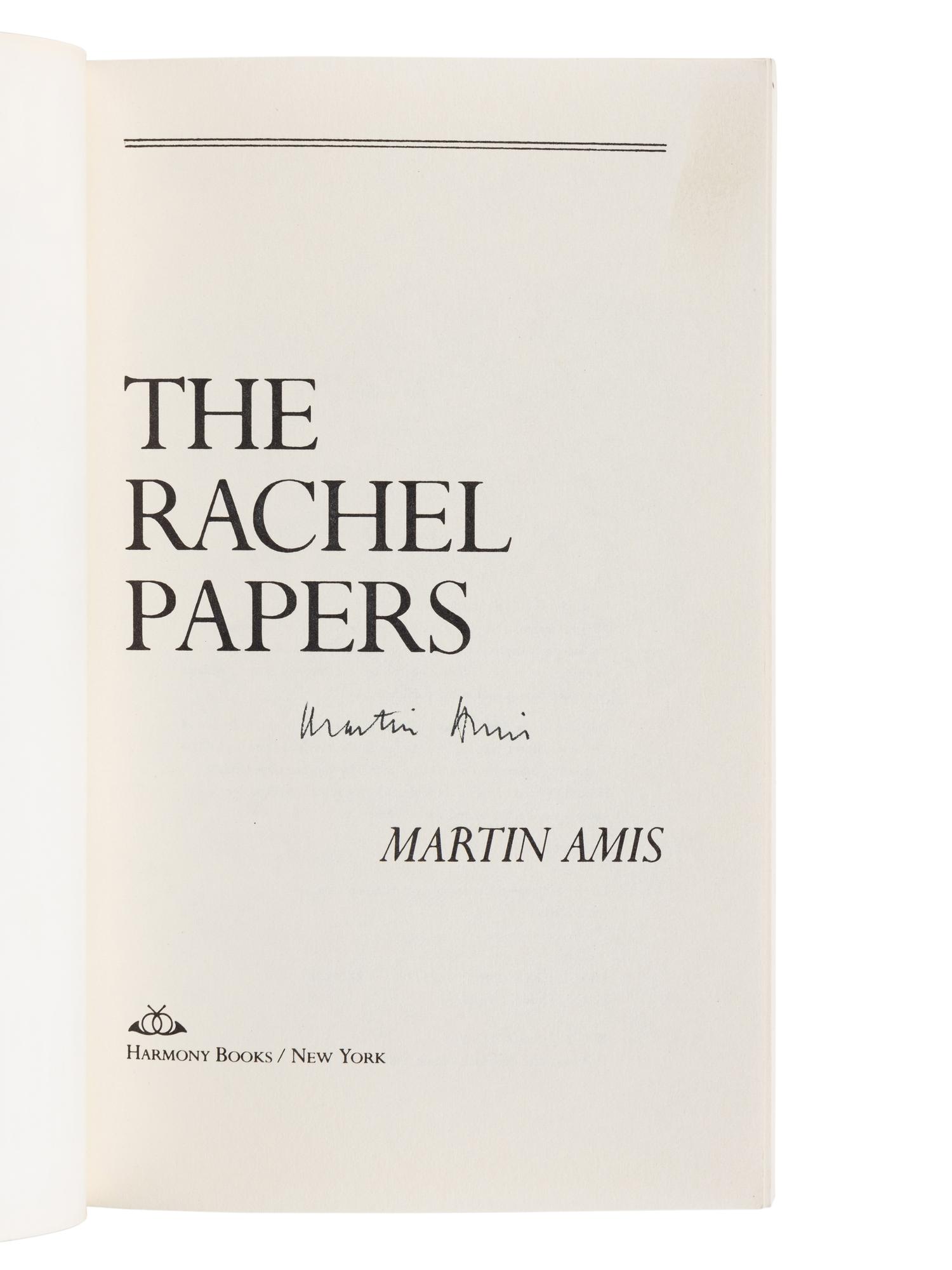 AMIS, Martin (1949-2023). A group of 11 works by Amis, MANY SIGNED, comprising:
