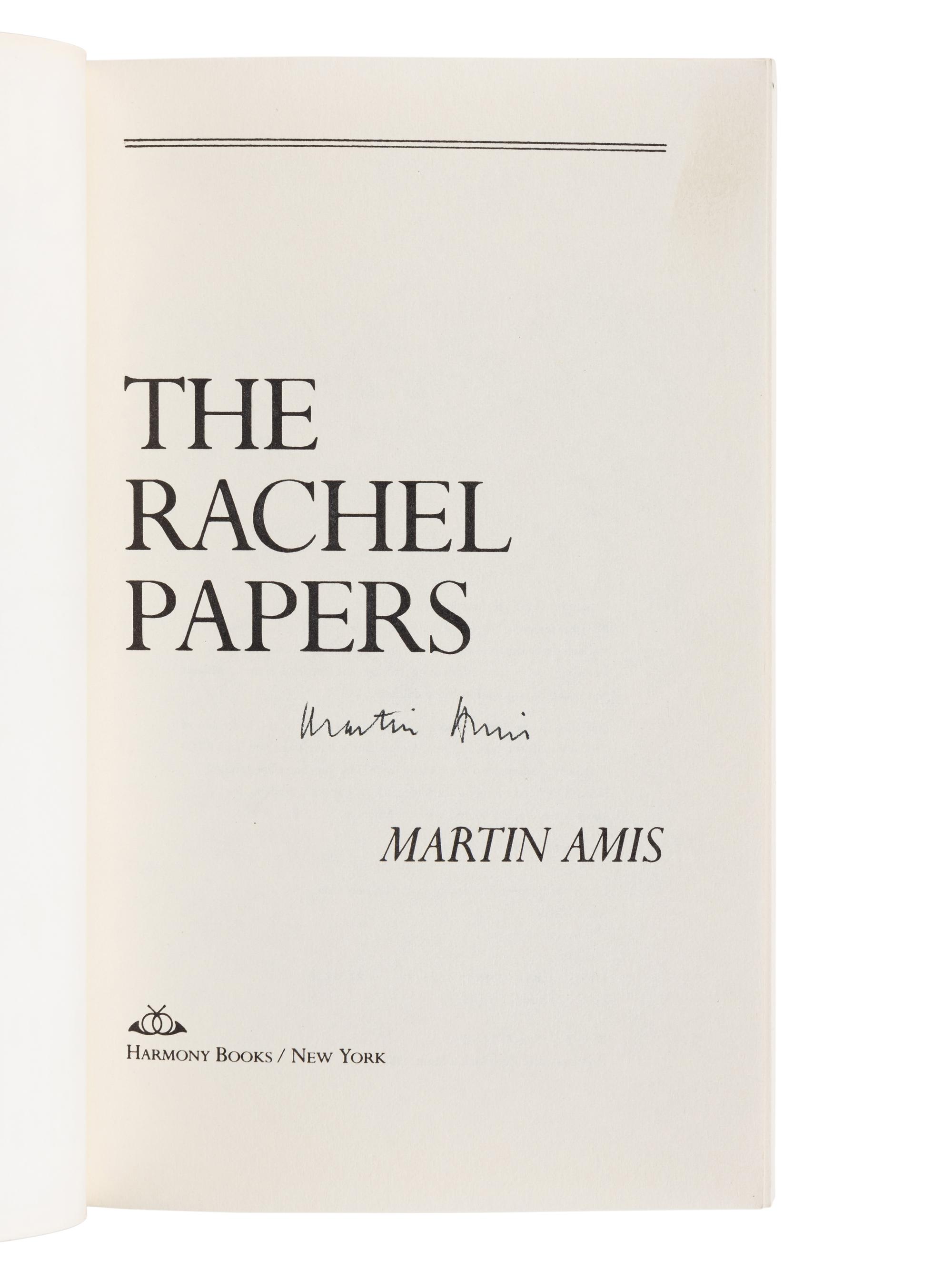 AMIS, Martin (1949-2023). A group of 11 works by Amis, MANY SIGNED, comprising: