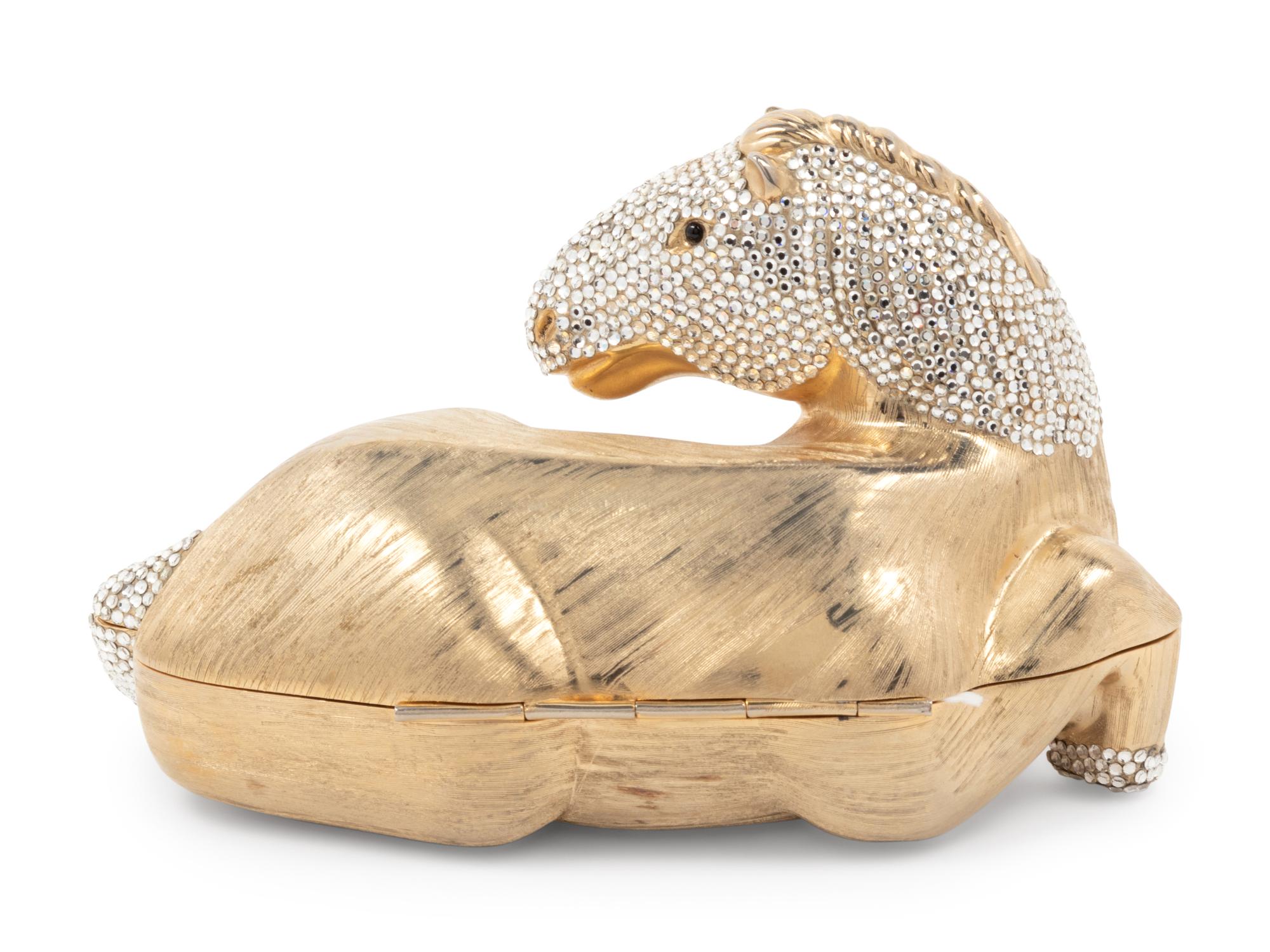 Judith Leiber Horse Minaudière