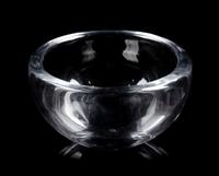 A Baccarat Glass Bowl Diameter 7 inches. — 20TH CENTURY