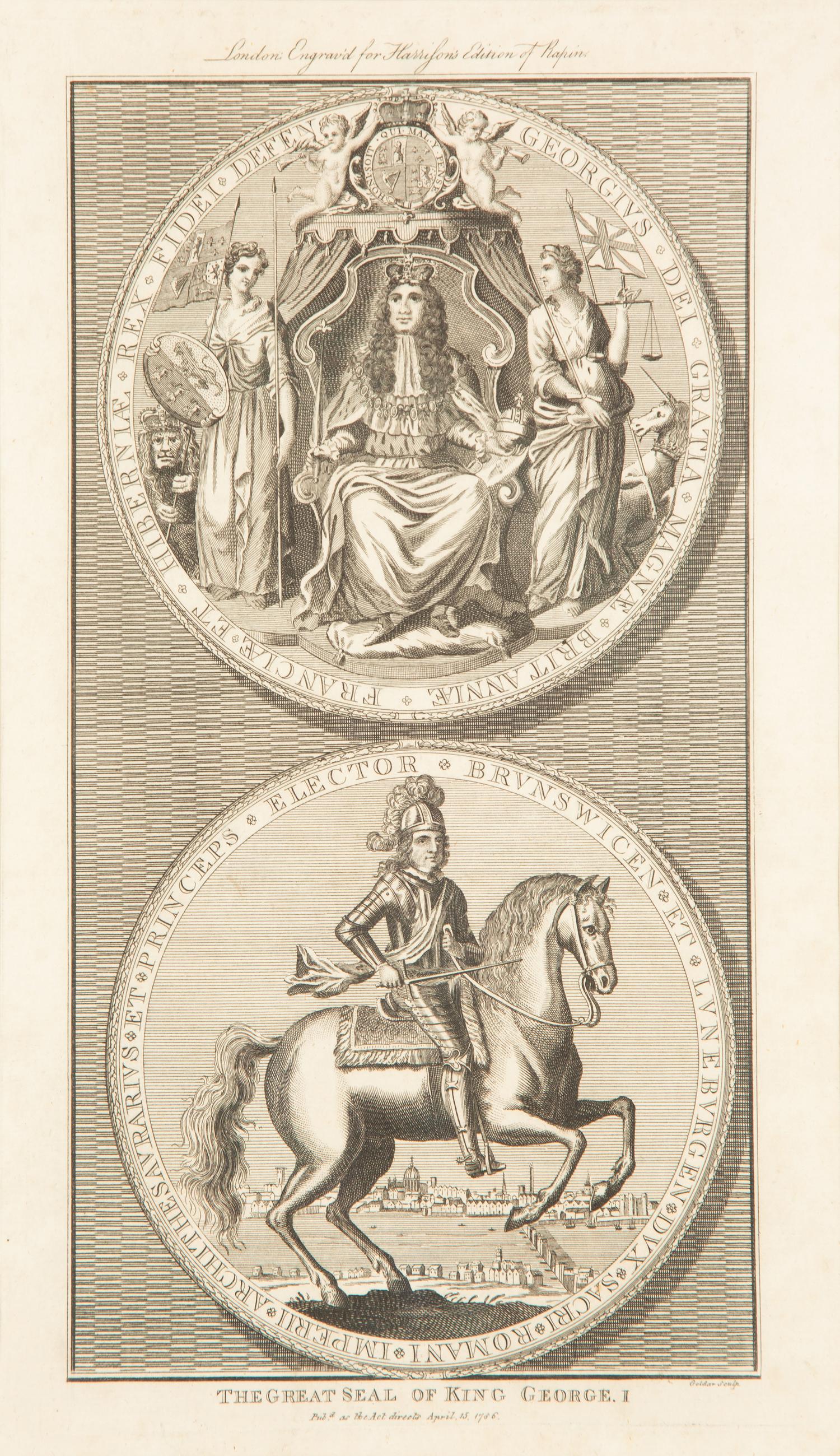 A Group of Six Framed Black and White Engravings of Famous British Figures