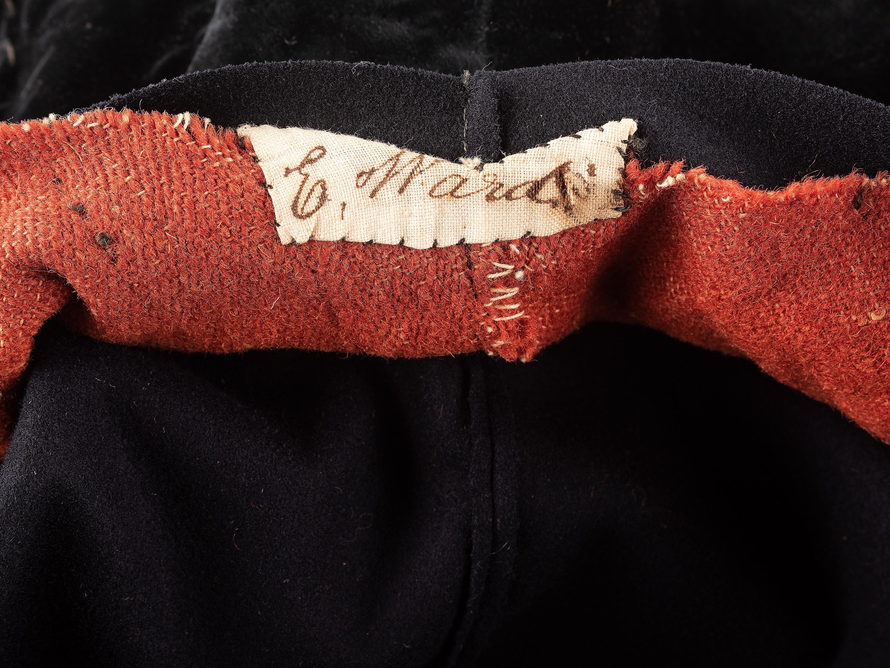 [MILITIA]. Frock coat and Model 1851 shako with original box identified to Massachusetts Militia Brigadier General Eliab Ward.