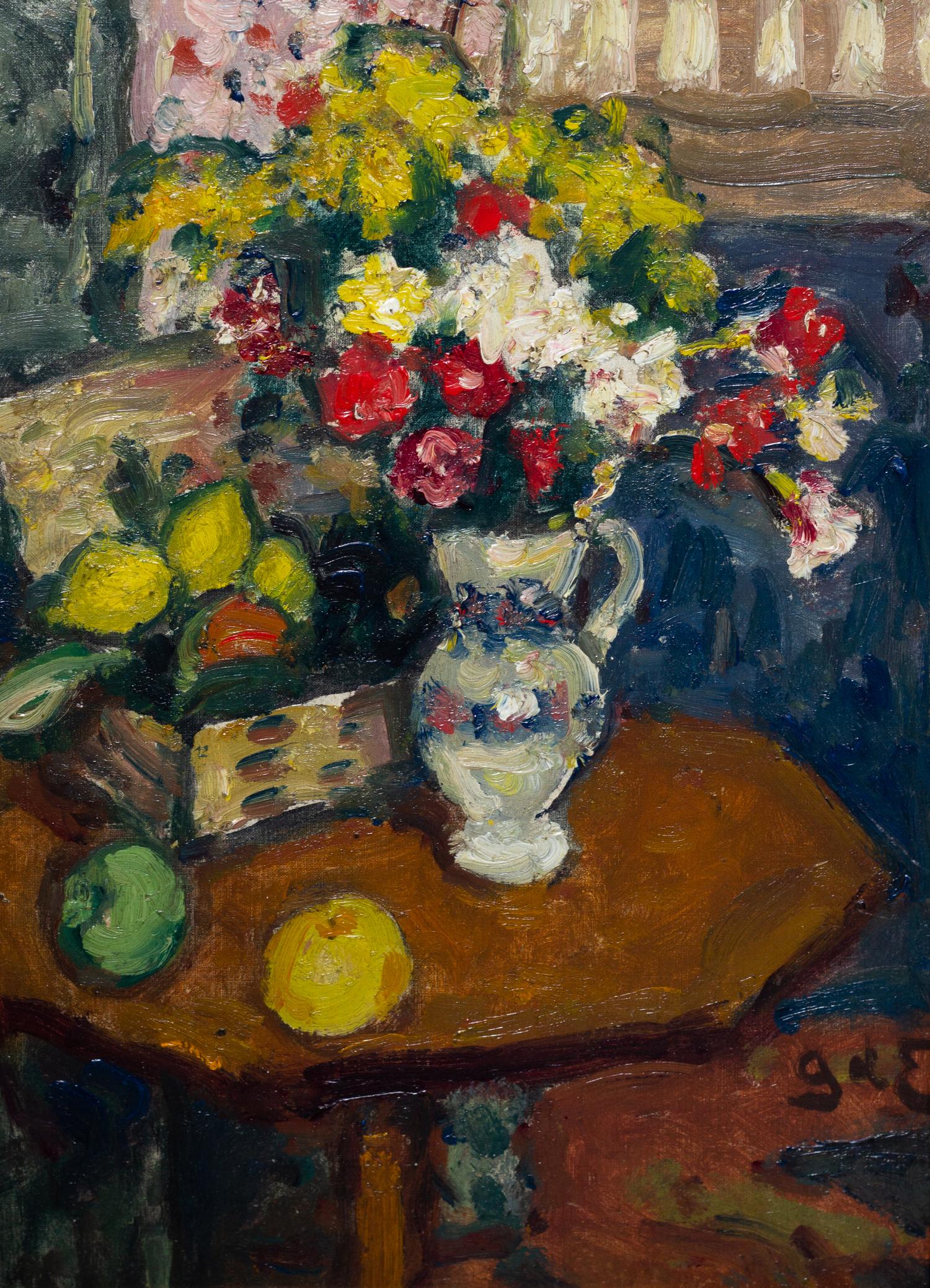 Georges D'Espagnat, (French, 1870-1950), Still Life with Vase of Flowers,