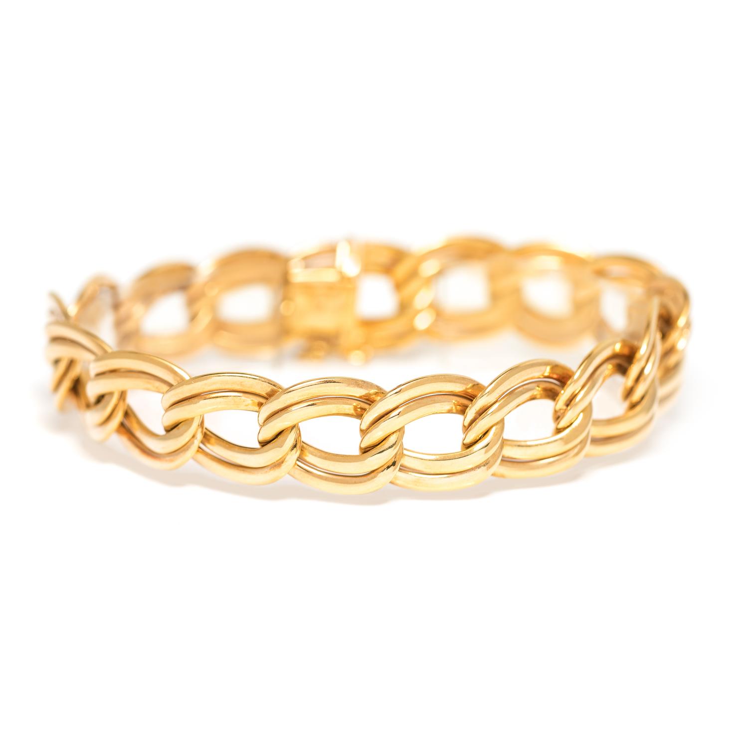 YELLOW GOLD BRACELET