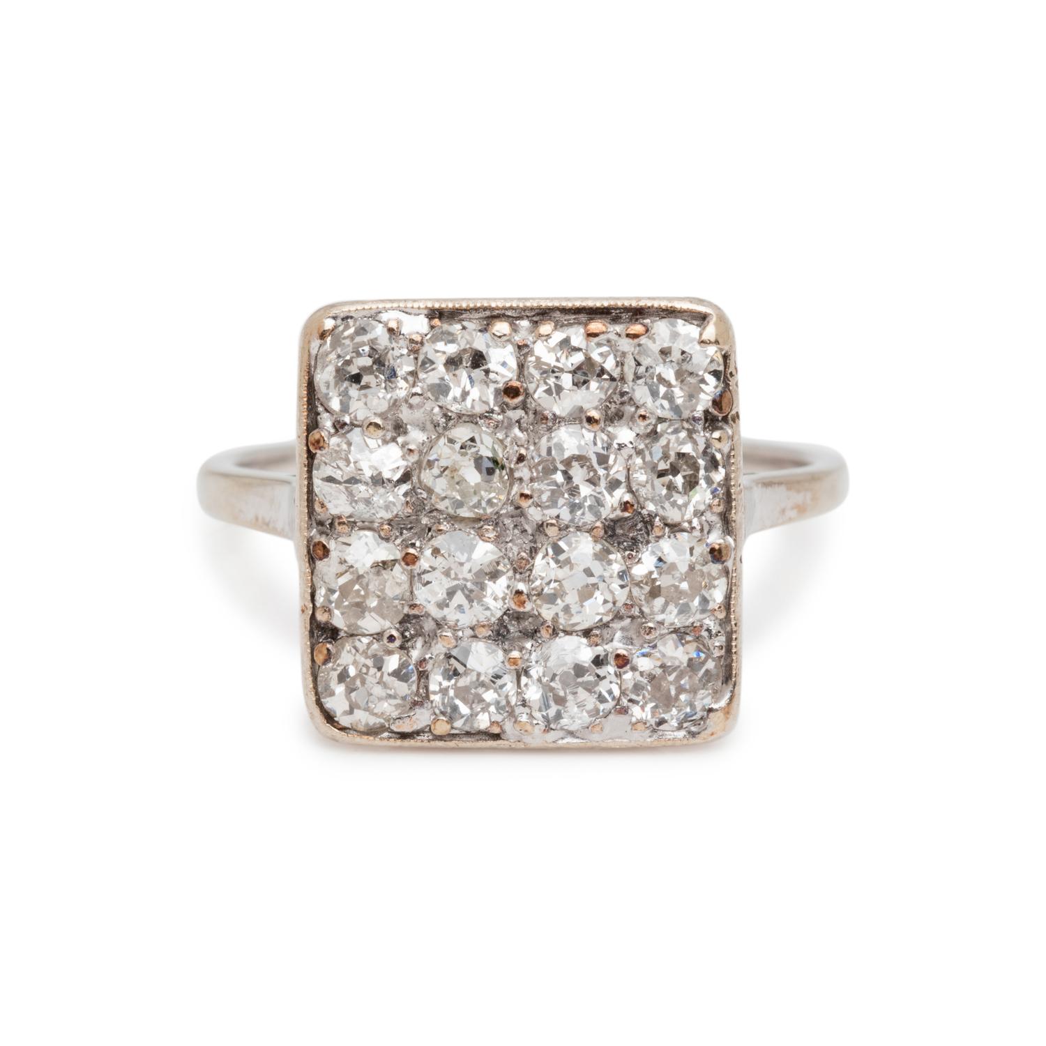 GARRARD & CO., ANTIQUE, DIAMOND RING