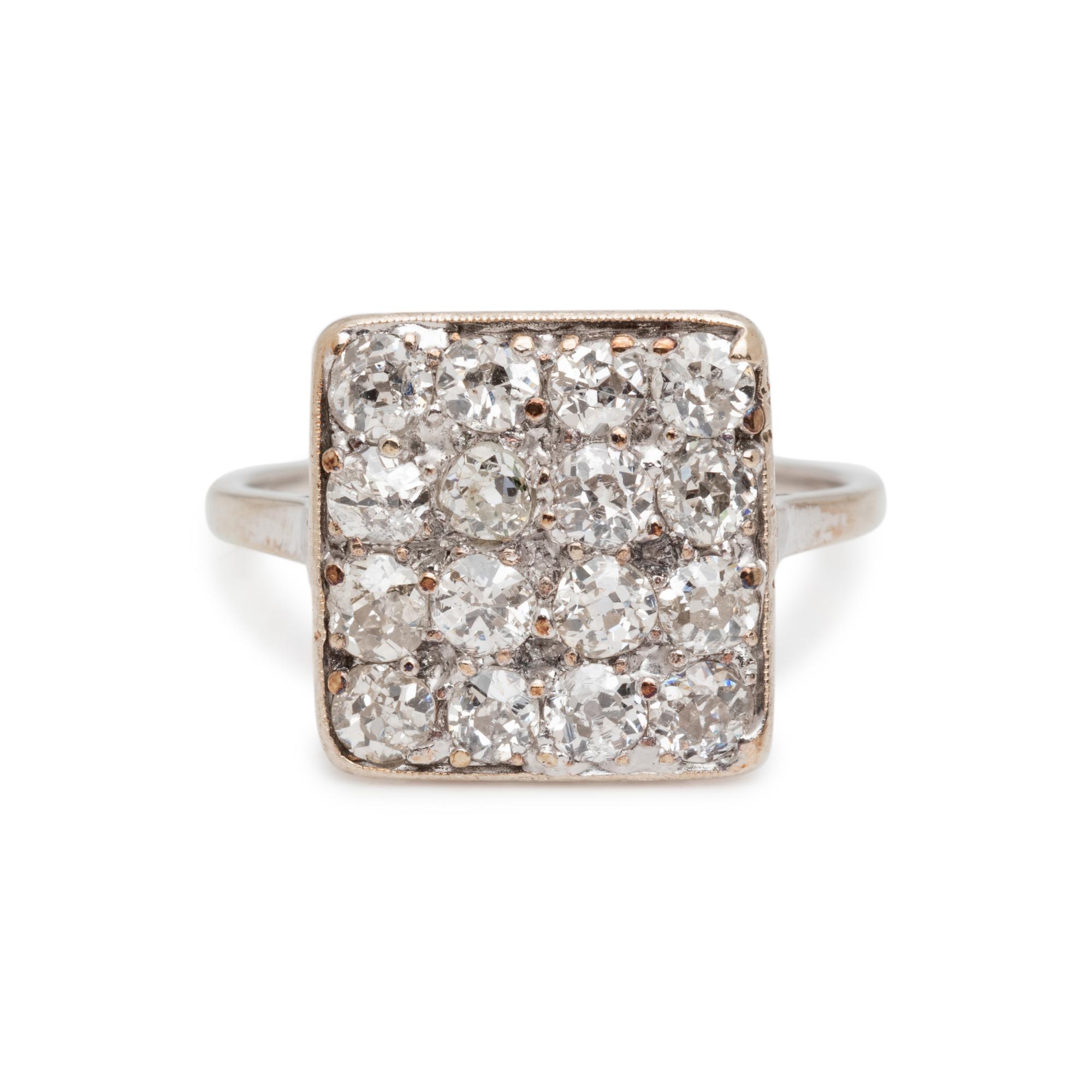 GARRARD & CO., ANTIQUE, DIAMOND RING