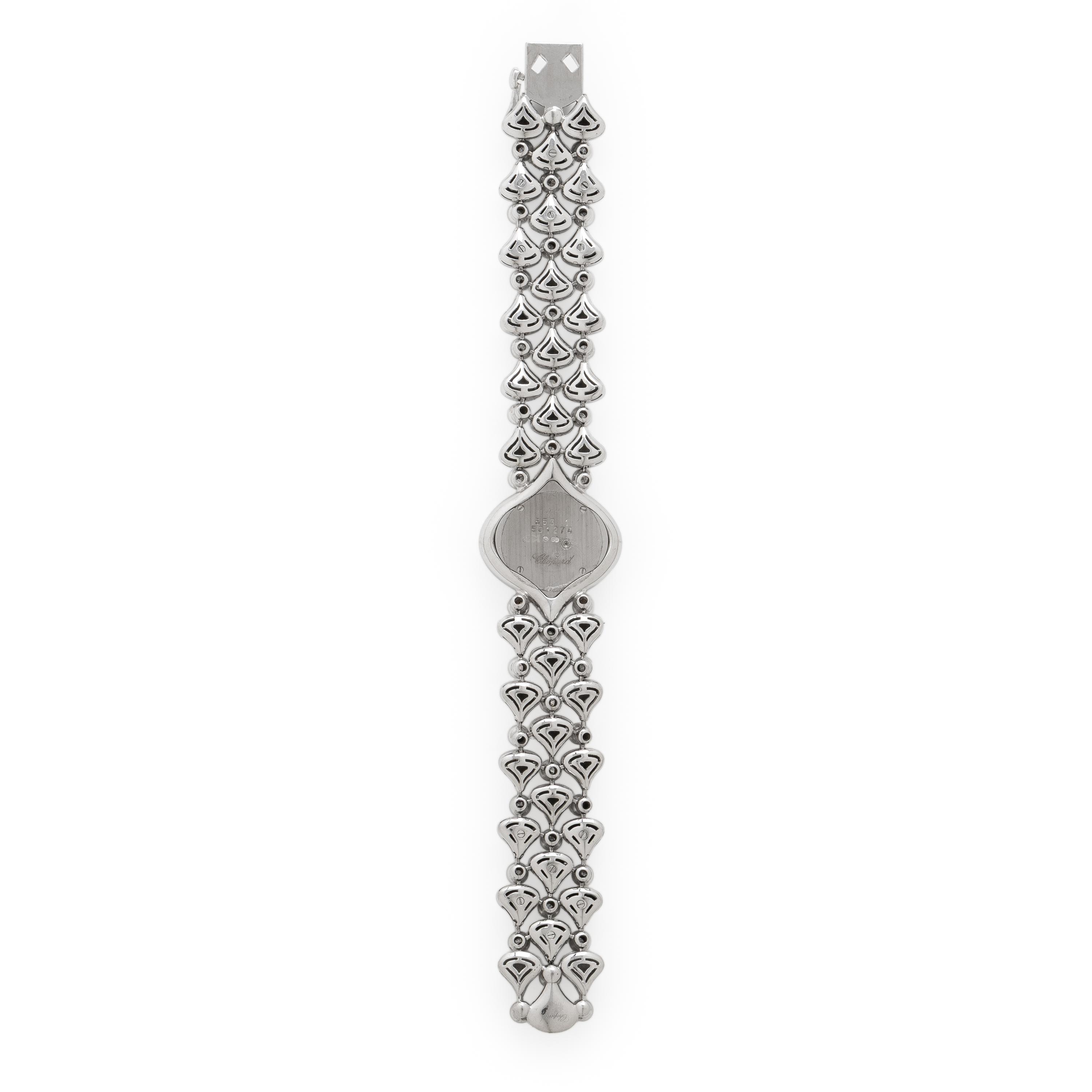 Chopard, Ref. 10/6811, 18K White Gold and Diamond 'Pushkin' Watch