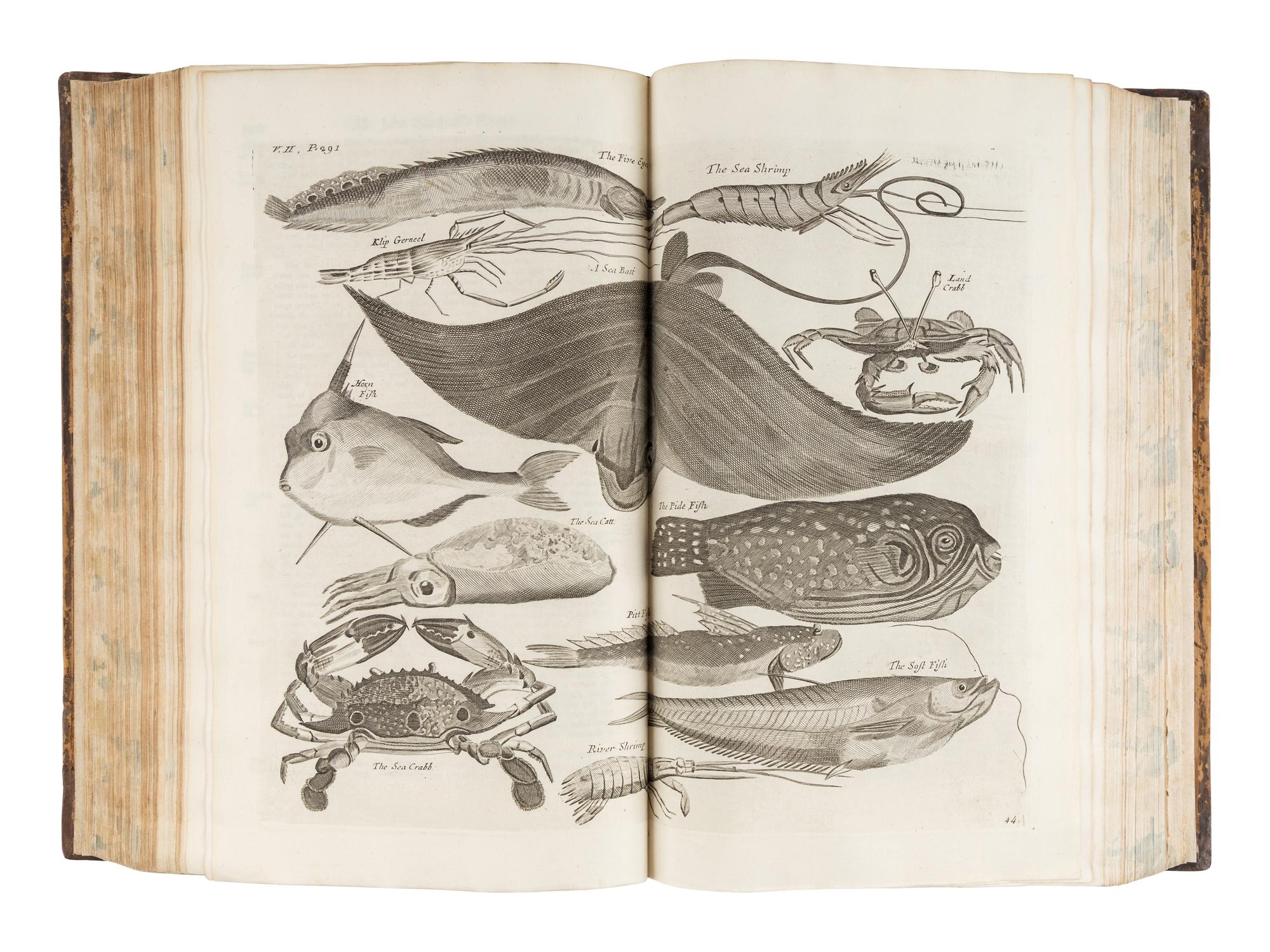 CHURCHILL, Awnsham (d. 1728), John CHURCHILL (fl. 1695) and Thomas OSBORNE (c. 1767). A Collection of Voyages and Travels, Some now First Printed from Original Manuscripts, others now first published in English. In Eight volumes. London: Printed by Assignment from Messieurs Churchill, for Thomas Osborne, 1752.