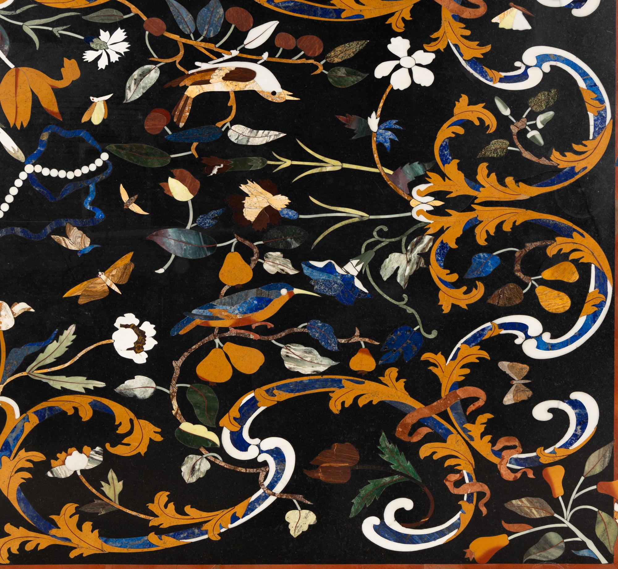 An Italian Pietra Dura Table Top