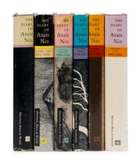 NIN, Anais (1903-1977). [ The Diary of Anais Nin ]. Volumes I-VI. New York and London: The Swallow Press and Harcourt, Brace, and World/Jovanovich, 1966-1976.