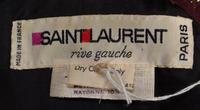 An Yves Saint Laurent Multicolor Metallic Floral Jacket, Size 42.