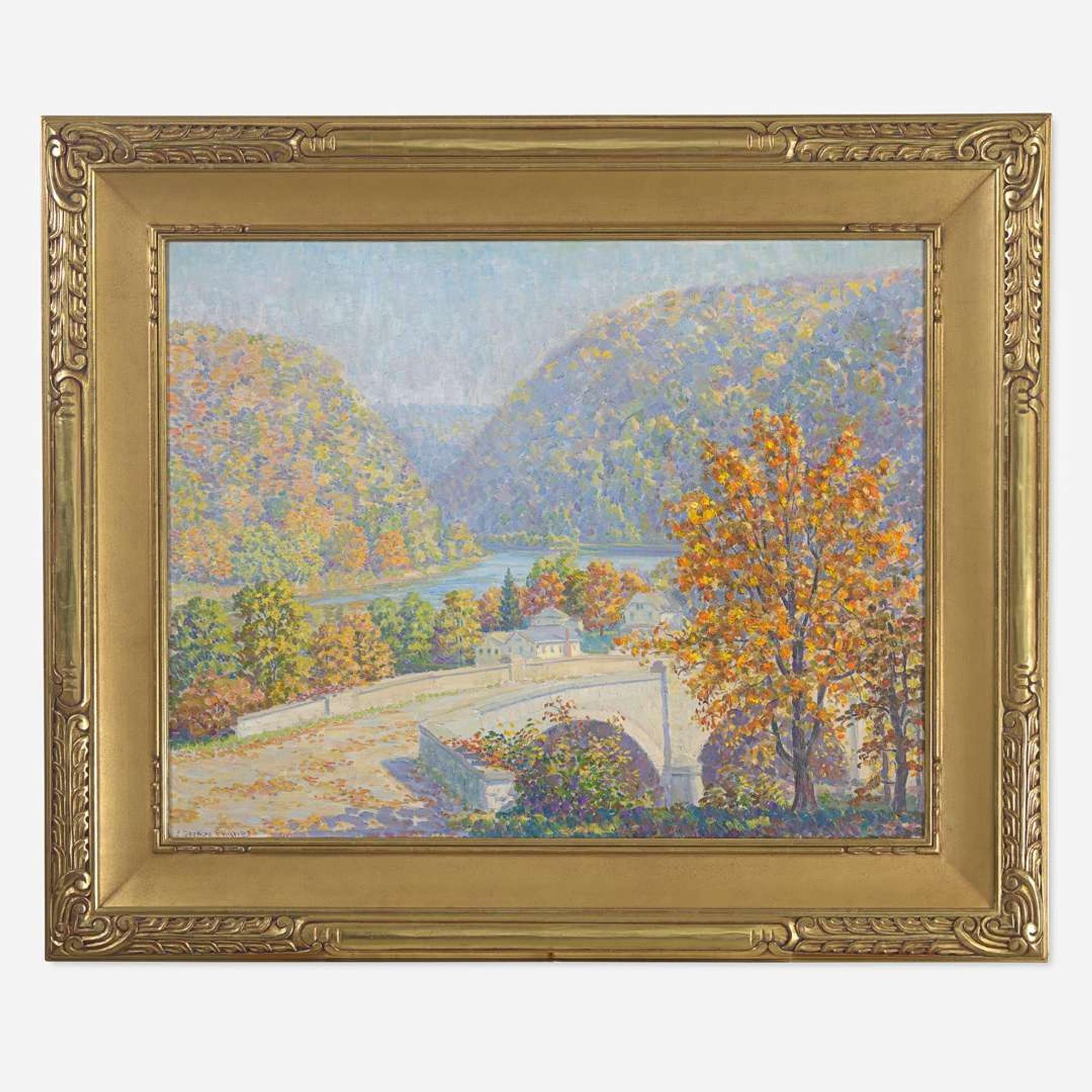 Samuel George Phillips (American, 1890–1965) Delaware Water Gap