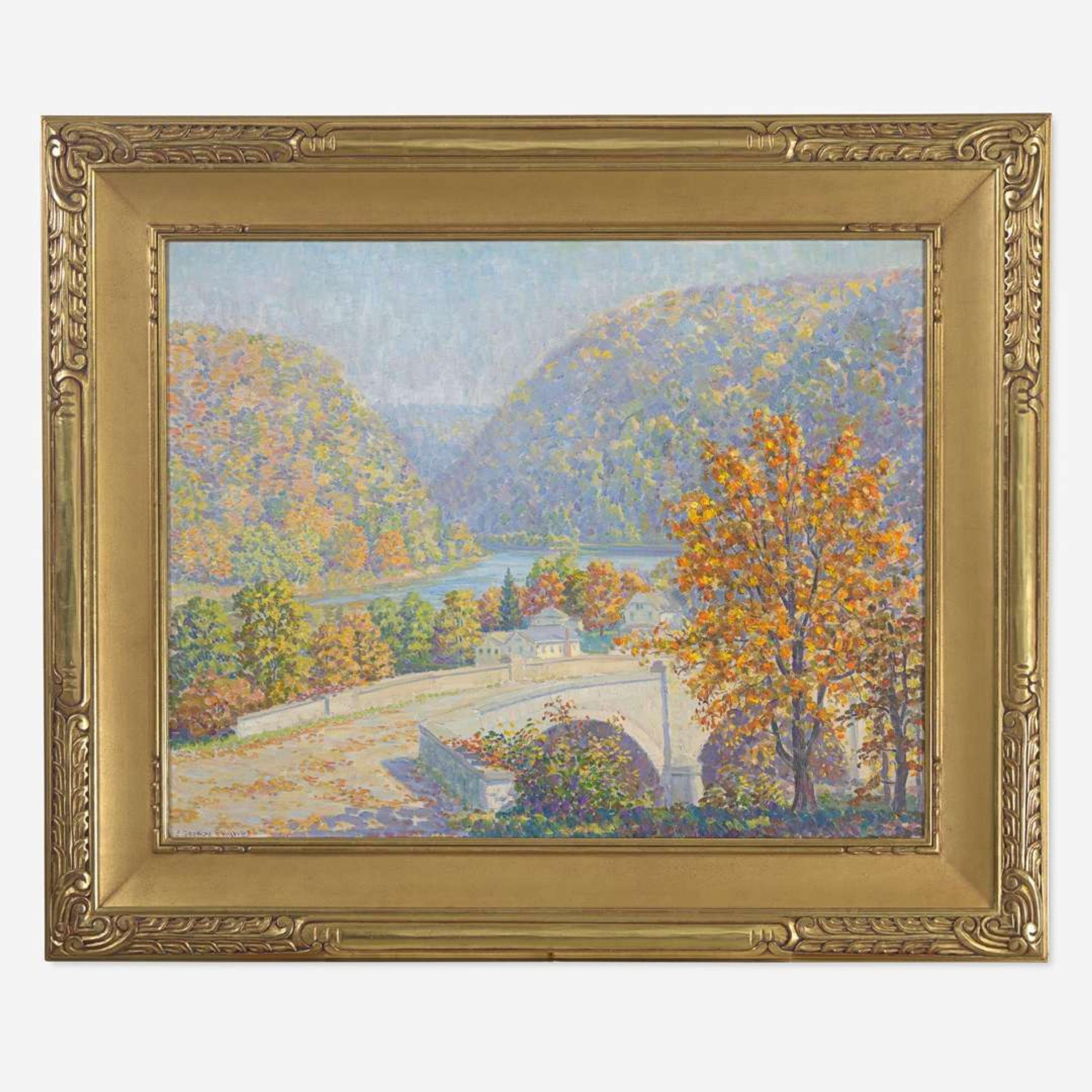 Samuel George Phillips (American, 1890–1965) Delaware Water Gap