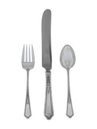 An American Silver Flatware Service