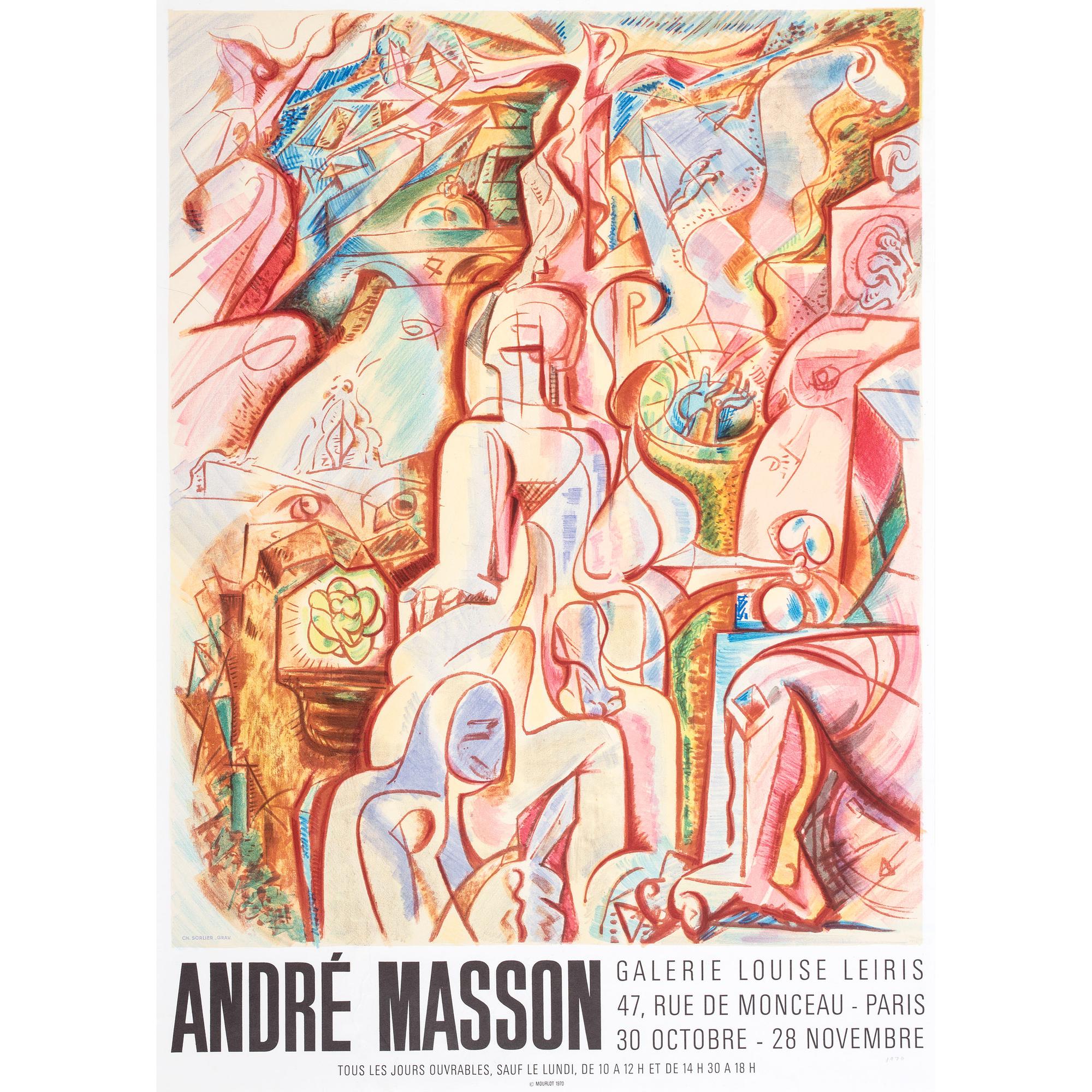 Eight Exhibition Posters for 20th Century Artists