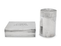 An English Silver Jar