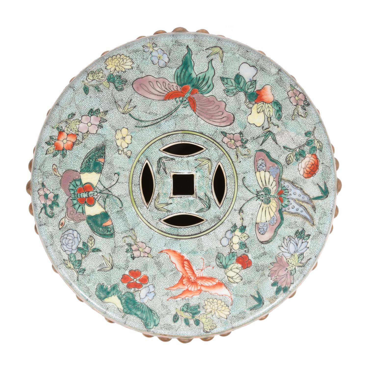 A Chinese Porcelain Garden Seat