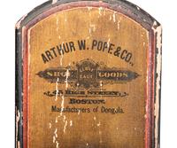An Arthur W. Pope & Co. Advertising Thermometer