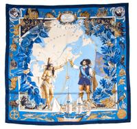An Hermes 90cm Silk Scarf, 36" x 36".