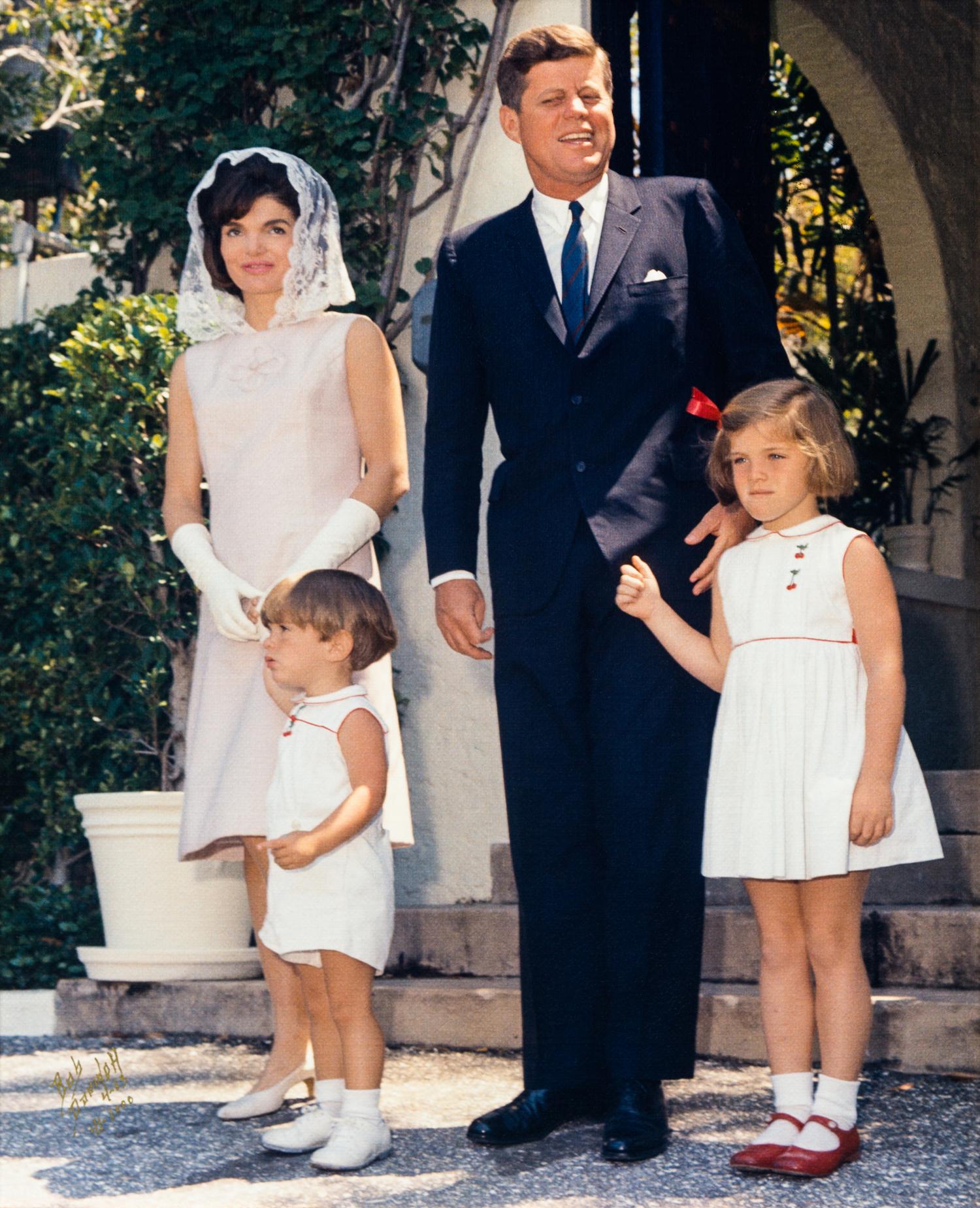 Bob Davidoff, (American, 1926-2004), Kennedy Family Portrait on Easter Sunday, Palm Beach, 1963