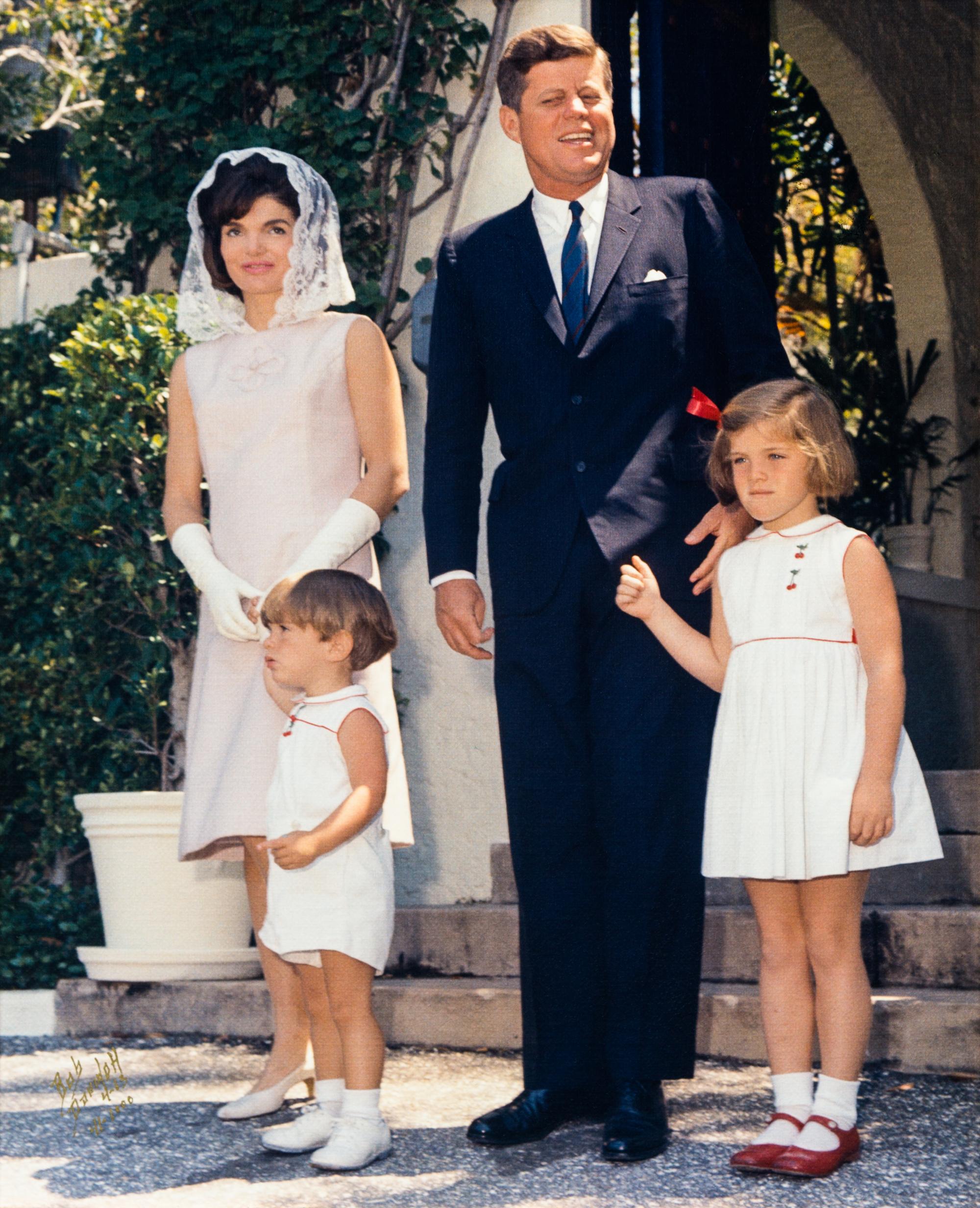 Bob Davidoff, (American, 1926-2004), Kennedy Family Portrait on Easter Sunday, Palm Beach, 1963