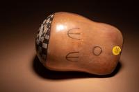 A Nazca Polychrome Terracotta Bird Stirrup Vessel
