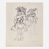 Willem de Kooning (American/Dutch, 1904-1997) Two Women
