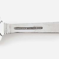 An American Sterling Silver Six-Piece Flatware Service for Eight Tiffany & Co., New York, patented 1934