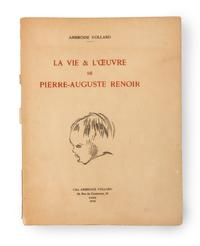 AMBROISE VOLLARD, La vie et L'oeuvre de Pierre-Auguste Renior. Paris, 1919. Inscribed.
