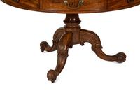 A George III Style Mahogany Drum Table