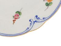A Group of Four Sèvres Porcelain Plates