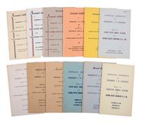 [CIVIL RIGHTS]. Annual Addresses of Pres. J.H. Jackson, National Baptist Convention, 1954-1979.