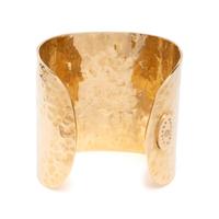 PHILLIPS FRANKEL, YELLOW GOLD AND DIAMOND CUFF BRACELET