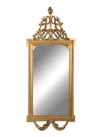 An Italian Giltwood Mirror Frame