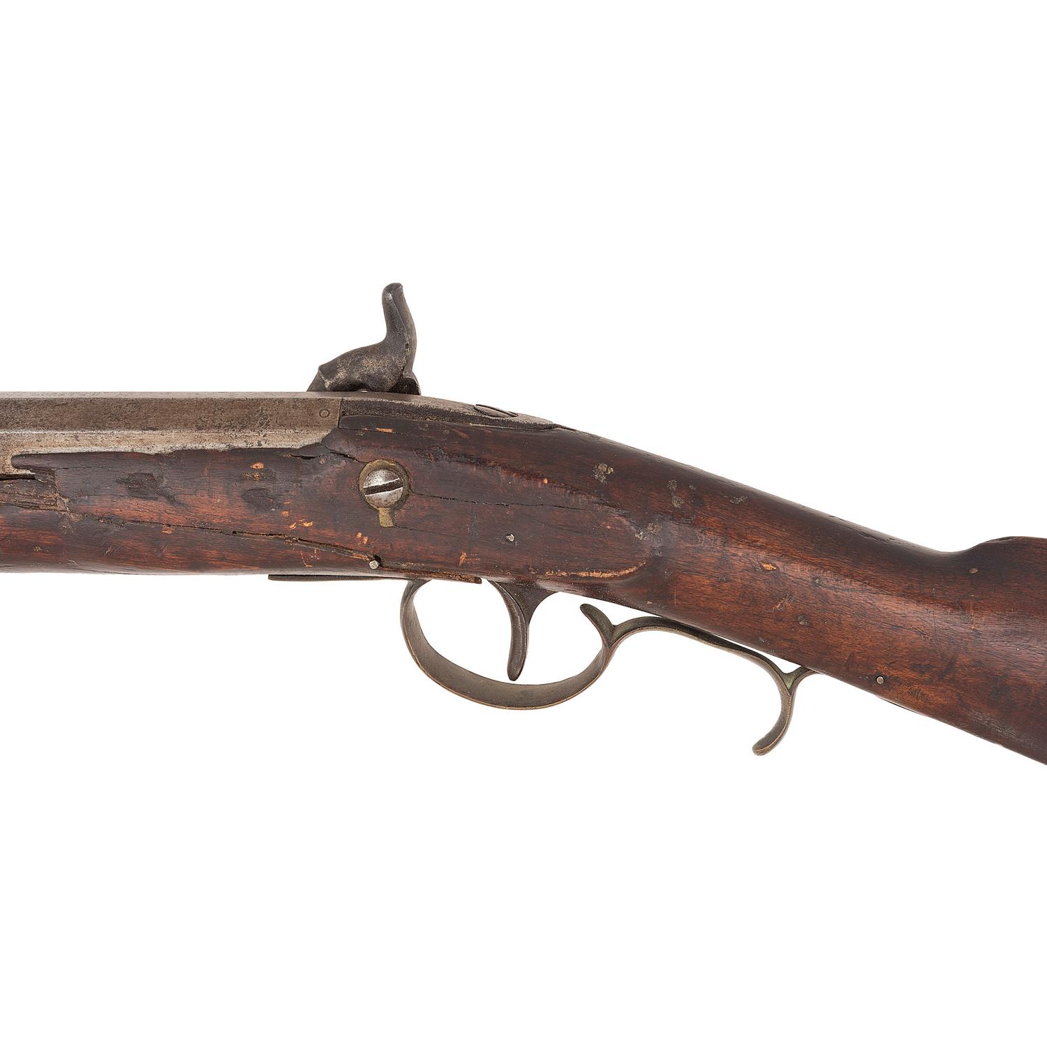 Native Decorated Percussion Trade Rifle by Leman