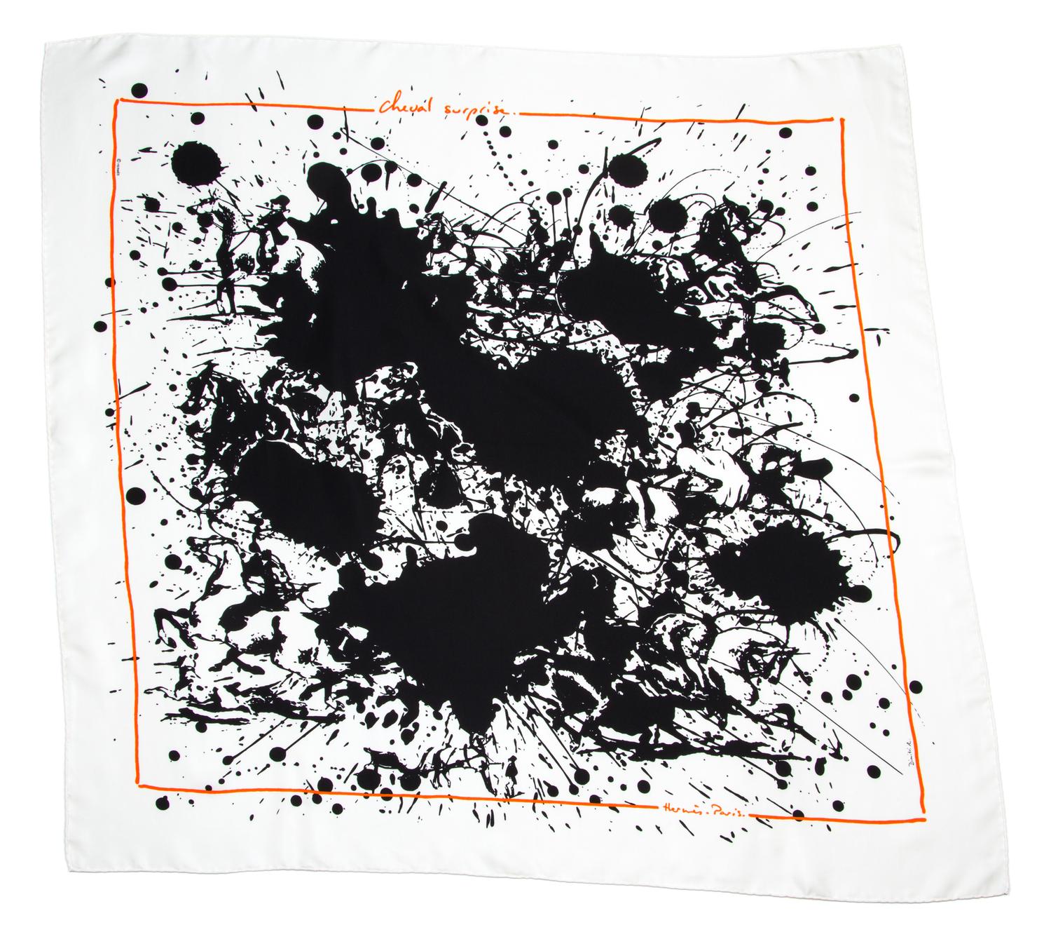 An Hermes 90cm Silk Scarf, 36" x 36".