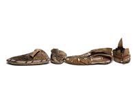 Cheyenne Beaded Hide Moccasins