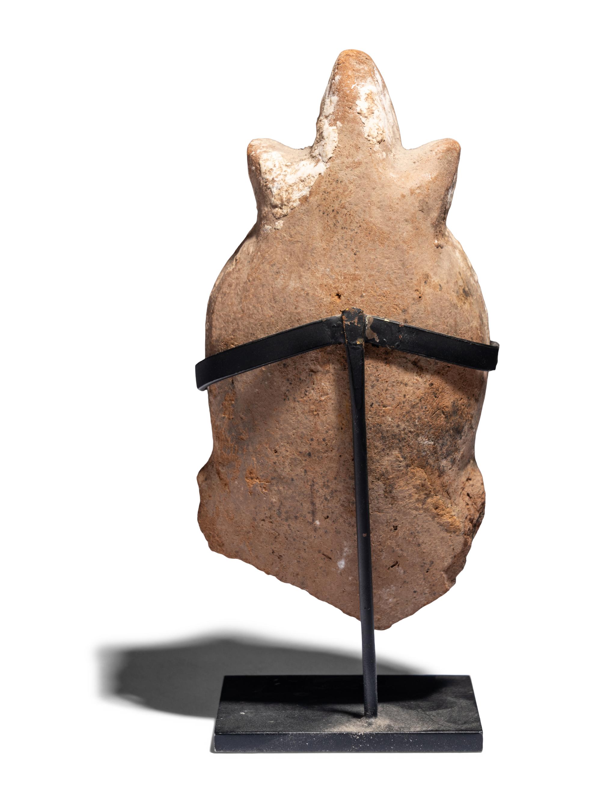 An Egyptian Terracotta Head of Aphrodite-Isis