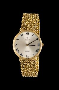 An 18 Karat Yellow Gold Cellini Wristwatch, Rolex,