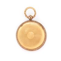 18K YELLOW GOLD POCKET WATCH